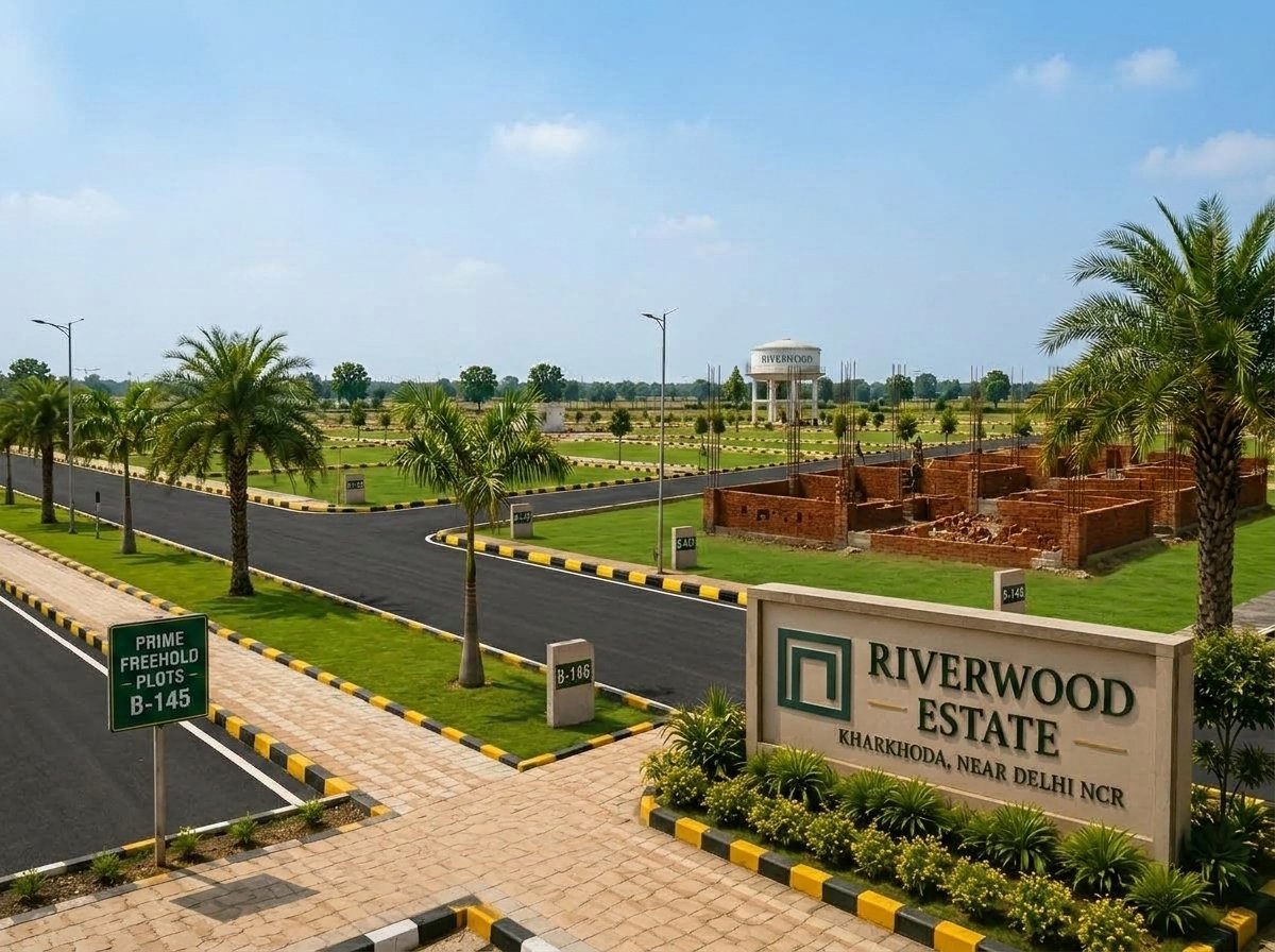 Prime Location in Kharkhoda - Riverwood Plots