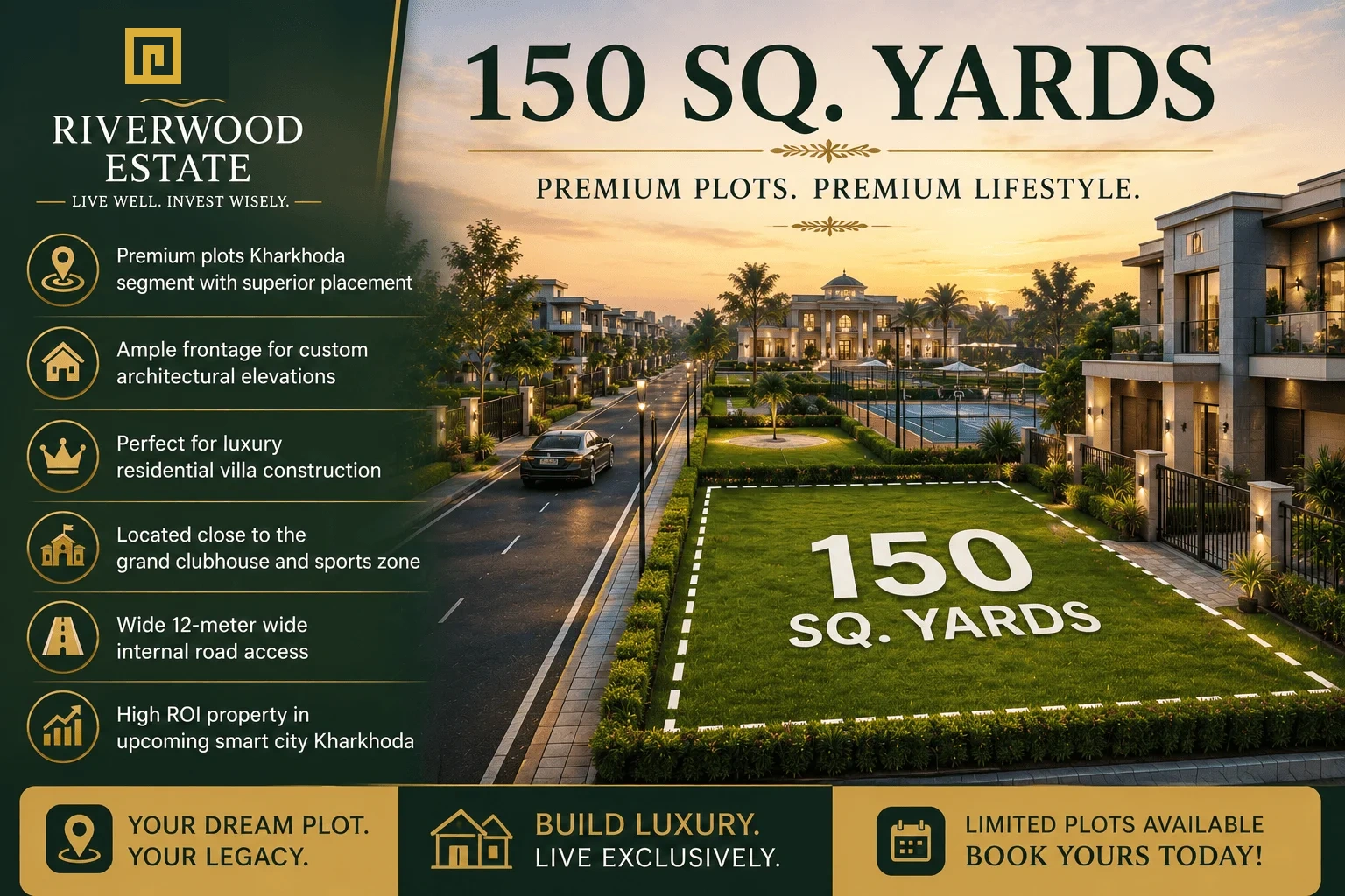 150 Sq Yards Plot Layout