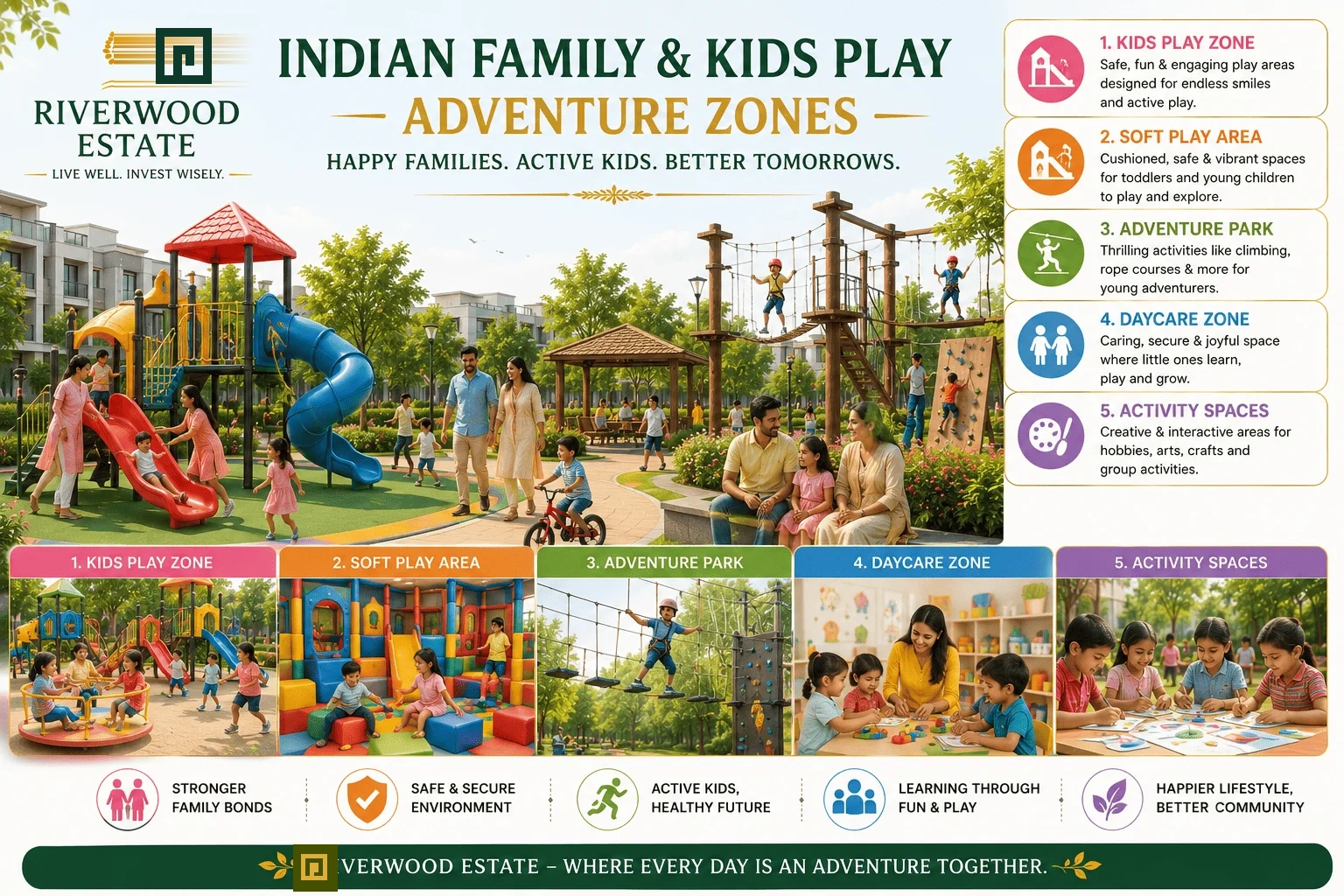 Family & Kids Play Adventure Zones